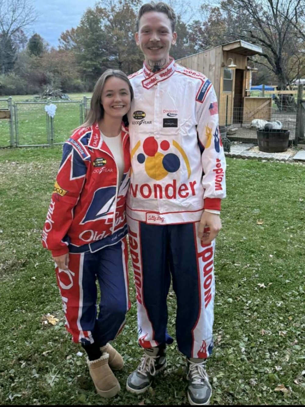 Talledega nights old spice wonder bread couples costume